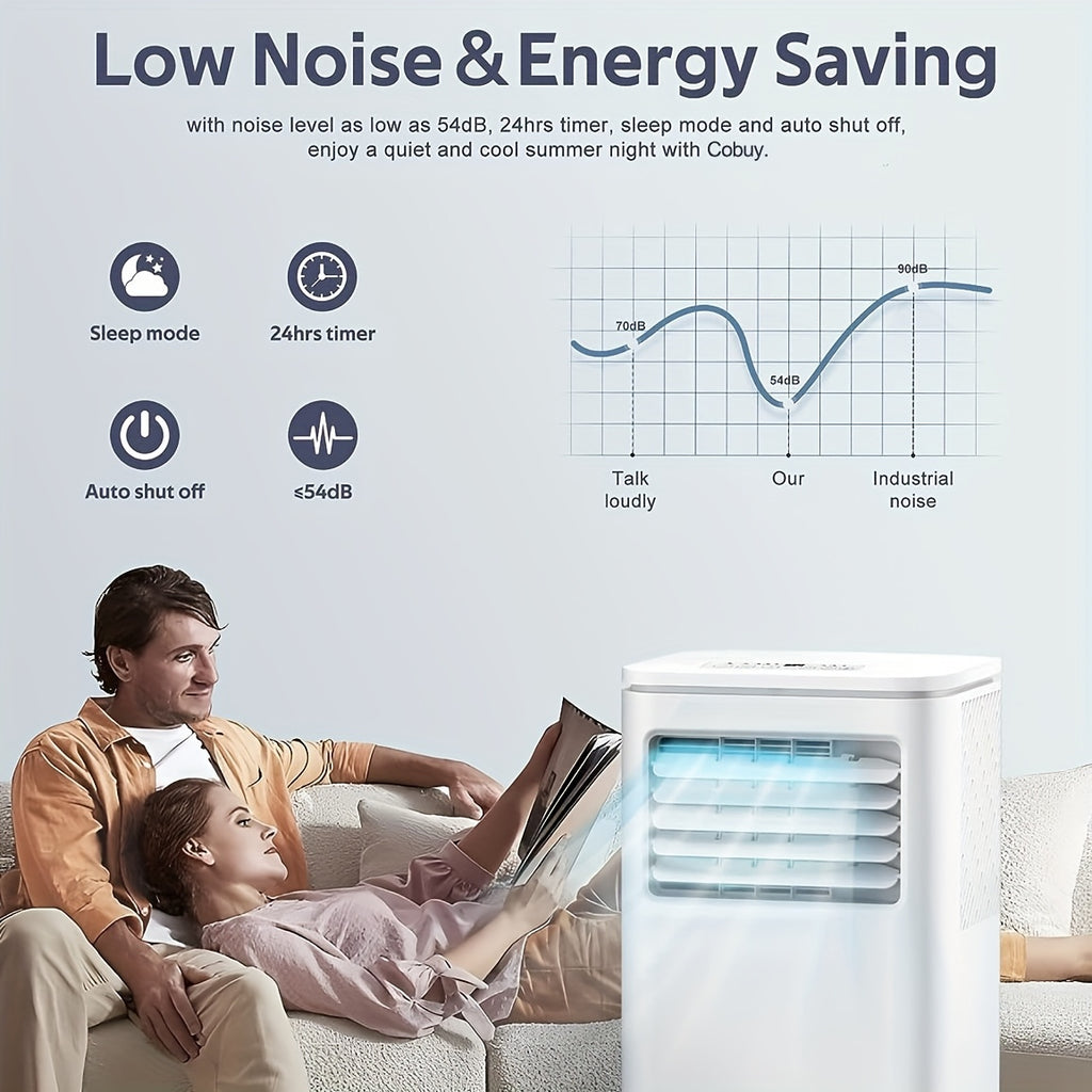 VEVA™ Portable Air Conditioner – 3-in-1 AC, Dehumidifier & Fan