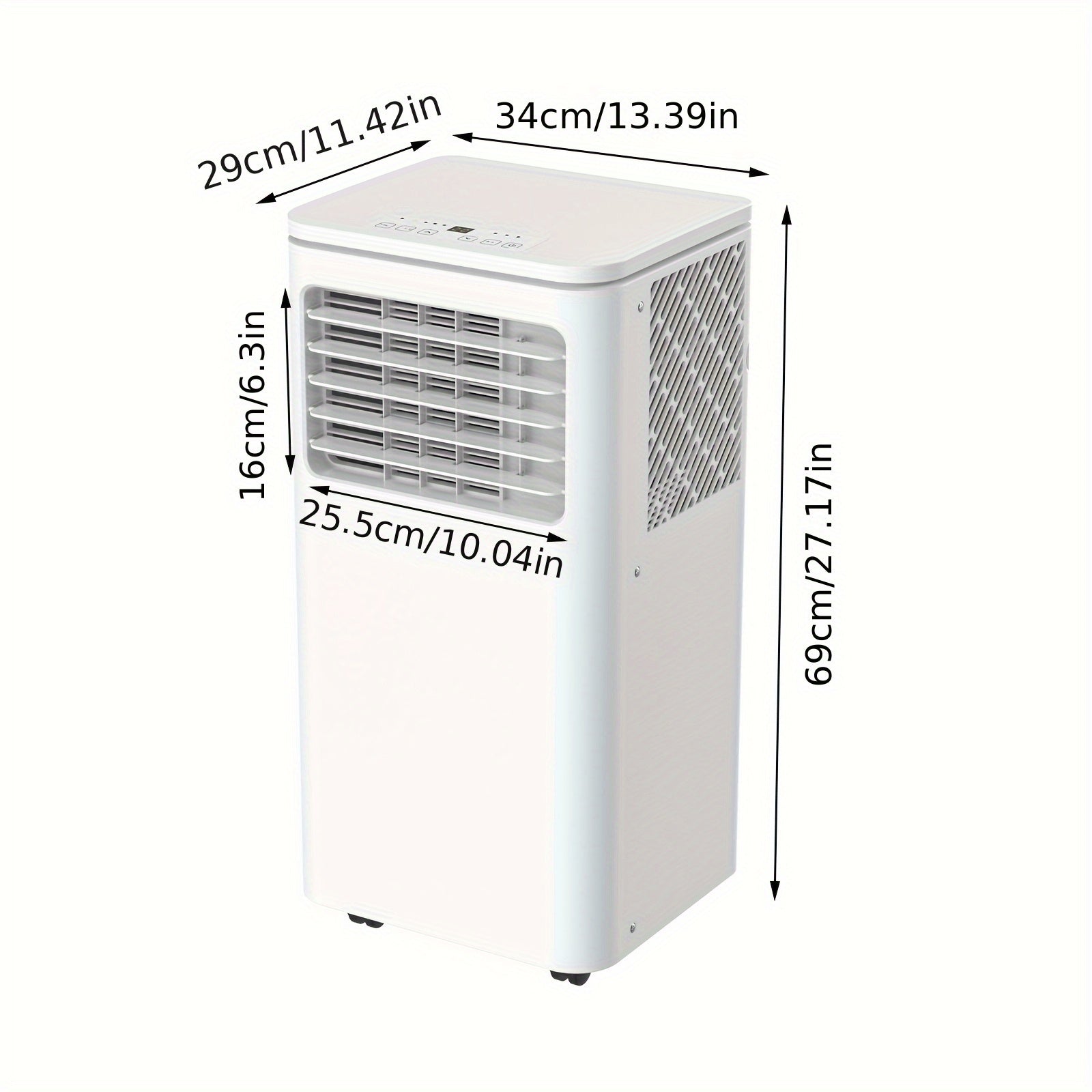 VEVA™ Portable Air Conditioner – 3-in-1 AC, Dehumidifier & Fan
